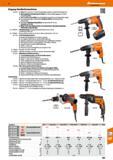 863 Eingang-Handbohrmaschinen 07 5010 - Akku-Bohrmaschine mit hoher Rundlaufgenauigkeit für präzise Bohrergebnisse Wartungsfreier, biirstenloser EC-M Каталог HOFFMANN GROUP 2016 Ручной слесарно-монтажный и контрольно-измерительный инструмент и приборы для предприятий машиностроения и мастерских сервисного обслуживания 47 версия издания Стр. 863 DEU