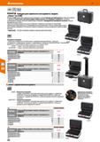 694 Hoffmann Group 51 S 69 2500 Чемодан из X-ABS для инструмента с поддоном, 2 панелями для инстр и замками TSA 599,76 Внутренний размер, длина мм 46 Каталог HOFFMANN GROUP 2020 Измерительный и ручной инструмент Инвентарь Абразивы Шлифовальные и отрезные круги Электроинструмент Пневмоинструмент Штангенциркули Стр. 694