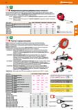 155 Измерительные рулетки дюймовые класса точности 2 Прочный механизм и удобная клипса для ношения на ремне Каталог HOFFMANN GROUP 2018 Инструмент ручной Слесарный и механизированный Измерительные приборы и инструменты Производственный инвентарь Стр. 155