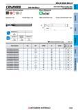1005 Концевые фрезы Mitsubishi Materials по металлу SOLID END MILLS Каталог MITSUBISHI 2018 Инструмент для станков Пластины сменные режущие Фрезы концевые твердосплавные и сборные с СРП Сверла спиральные Резцы токарные Державки Стр. 1005