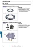 1612 TOOLING SYSTEM TOOLING SYSTEM SIDE CUTTER IC TYPE ADAPTER FOR PIN MILLING CUTTER FEATURES 1 Makes installation of Pin millng cutter easy, quick, Каталог MITSUBISHI 2018 Инструмент для станков Пластины сменные режущие Фрезы концевые твердосплавные и сборные с СРП Сверла спиральные Резцы токарные Державки Стр. 1612
