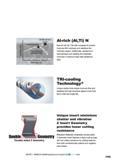 11 Al-rich (AITi) N Al-rich Hardness (HV) New Technology High aluminium particle content Aluminium (%) Al-rich (AITi) N NewAI-rich (Al Ti)N with incre Каталог MITSUBISHI 2015 Токарный и вращающийся инструмент Инструментальные решения для оборудования Стр. PR8 ENG