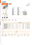 614 PRAMET J(T)-SAD11E A čfr’ k r 90° a pmax 37,0 - 56,0 mm T E3 II ŕ / Xk 1 O '/////////z V///, DIN 1835B FORCE AD Jih ТТЛ a t D T 0,05 - 0,08 0,05 Каталог PRAMET 2019 Режущий инструмент Резцы с твердосплавными пластинами по металлу для точения и растачивания Концевые и насадные фрезы Сверла с СМП Расточные головки Стр. M146