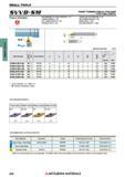356 Малоразмерный токарный инструмент Mitsubishi по металлу SMALL TOOLS Каталог MITSUBISHI 2018 Инструмент для станков Пластины сменные режущие Фрезы концевые твердосплавные и сборные с СРП Сверла спиральные Резцы токарные Державки Стр. 356