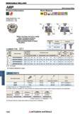 1508 Фрезы Mitsubishi со сменными режущими пластинами INDEXABLE MILLING Каталог MITSUBISHI 2018 Инструмент для станков Пластины сменные режущие Фрезы концевые твердосплавные и сборные с СРП Сверла спиральные Резцы токарные Державки Стр. 1508