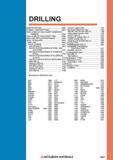 1621 DRILLING IDENTIFICATION 1622 SYMBOL DESCRIPTIONS 1623 DRILLS SELECTION CHART CEMENTED CARBIDE 1624 DRILLS SELECTION CHART HSS 1636 DRILLING APPLI Каталог MITSUBISHI 2018 Инструмент для станков Пластины сменные режущие Фрезы концевые твердосплавные и сборные с СРП Сверла спиральные Резцы токарные Державки Стр. 1621