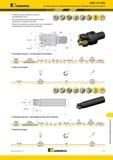 1525 Kennametal KSRM RP T1605 Концевые фрезы с резьбовым креплением и цилиндрическим хвостовиком Разработаны для обработки титана и нержавеющей стали Конт Каталог KENNAMETAL 2018 Режущий инструмент для обработки отверстий в металлах и сплавах Быстрорежущие метчики и раскатники Сборные фрезы с СРП и твердосплавные Стр. V77