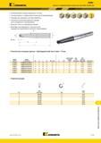 1561 Kennametal KDMB Фрезы со сферическим концом для чистовой обработки В наличии имеются фрезы диаметром: 8-25 мм Чистовые фрезы со сферическим концом дл Каталог KENNAMETAL 2018 Режущий инструмент для обработки отверстий в металлах и сплавах Быстрорежущие метчики и раскатники Сборные фрезы с СРП и твердосплавные Стр. V113