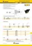 1585 Kennametal Фреза для плунжерного фрезерования Фрезы для плунжерного фрезерования со сменными пластинами Направления сил резания обеспечивают максимал Каталог KENNAMETAL 2018 Режущий инструмент для обработки отверстий в металлах и сплавах Быстрорежущие метчики и раскатники Сборные фрезы с СРП и твердосплавные Стр. V137