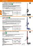 132 Цифровые штангенрейсмасы Digimar с разметочной иглой Высококонтрастный ЖК-дисплей высотой 12 мм Эргономичная, устойчивая подставка с зака Каталог HOFFMANN GROUP 2017 Ручной слесарно-монтажный и контрольно-измерительный инструмент для производственных предприятиий и служб сервиса Инвентарь Стр. 132