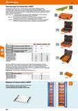 664 Пластмассовый системный кейс L-BOXX Из ударопрочного ABS-пластика, с полной защитой от водяных брызг Надёжный механизм защёлкивания обесп Каталог HOFFMANN GROUP 2017 Ручной слесарно-монтажный и контрольно-измерительный инструмент для производственных предприятиий и служб сервиса Инвентарь Стр. 664