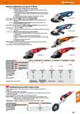 975 Угловые шлифмашины Bosch для кругов 230 мм Особенности Мощный двигатель с электронным контролем скорости и плавным пуском Каталог HOFFMANN GROUP 2018 Инструмент ручной Слесарный и механизированный Измерительные приборы и инструменты Производственный инвентарь Стр. 975