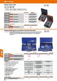 216 Наборы плашек в кейсе м 60° EN 22568 DIN 13 6g 142700 2720 - Набор плашек HSS, из 7 предметов (МЗ-М12) в кейсе 142710 2730 - Набор пл Каталог HOFFMANN GROUP 2018 Профессиональный режущий и вспомогательный инструмент для промышленного оборудования Сверла Фрезы Метчики Державки Стр. 216