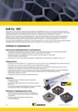 982 Сверла Kennametal DFS с режущими сменными твердосплавными пластинами обеспечивают увеличенный удельный съем металла при сверлении отверстий Мастер-каталог KENNAMETAL 2013 Металлорежущий инструмент Точение Обработка отверстий Фрезерование Стр. J14
