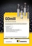 403 Монолитные фрезы Kennametal GOmill специально разработаны для обработки с небольшой глубиной резания широкого спектра обрабатываемых материалов Каталог KENNAMETAL 2014 Инновации Новый металлорежущий инструмент и инструментальная оснастка для станков и станочных комплексов Стр. C35