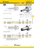 539 Kennametal Оснастка KM4X 100 Цанговые патроны ER КМ Наибольший диаметр изделия, зажимаемого в цанговом патроне 1 Сила закрепления (соотношение 2:1) Сер Каталог KENNAMETAL 2014 Инновации Новый металлорежущий инструмент и инструментальная оснастка для станков и станочных комплексов Стр. E27
