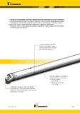 403 В семействе настраиваемых расточных токарных оправок Kennametal произошел ряд важных изменений Усовершенствованный процесс регулировки гарантирует точную Каталог KENNAMETAL 2018 Инструмент токарный Резцы и державки с режущими сменными пластинами для наружного точения и внутреннего растачивания на станках Стр. B381
