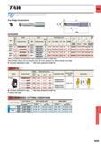 1555 TAW CARBIDE p Steel (For Bridge Construction) c HOLDERS DC (mm) g Hole Depth Holder Insert Dimensions (mm) P P Order Number Stock DC (mm) Order Num Каталог MITSUBISHI 2015 Токарный и вращающийся инструмент Инструментальные решения для оборудования Стр. N239 ENG
