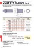1562 DRILLING (INDEXABLE TYPE) CARBIDE JUST FIT SLEEVE jfs IA sieve designed to improve the performance of MVX TAF drills allowing the cutting diameter Каталог MITSUBISHI 2015 Токарный и вращающийся инструмент Инструментальные решения для оборудования Стр. N246 ENG