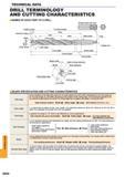 1636 Drill terminology and cutting characteristics Names of each part of drilling tools Straight shank with tang Shape specification and cutting charact Каталог MITSUBISHI 2015 Токарный и вращающийся инструмент Инструментальные решения для оборудования Стр. Q024 ENG