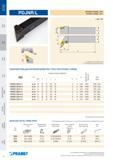 32 Токарный резец Pramet PDJNR/L для наружной обработки Каталог PRAMET 2016 Металлорежущий инструмент для точения фрезерования сверления на металлообрабатывающем станочном оборудовании Стр. 30
