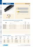 36 Токарный резец Pramet PRDCN для наружной обработки Tools for external turning Каталог PRAMET 2016 Металлорежущий инструмент для точения фрезерования сверления на металлообрабатывающем станочном оборудовании Стр. 34