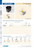 54 Сменные токарные головки Pramet KHP-CLNR/L для наружного точения Изображение Обозначение инструмента Комплектующие Каталог PRAMET 2016 Металлорежущий инструмент для точения фрезерования сверления на металлообрабатывающем станочном оборудовании Стр. 52
