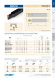 83 Токарный резец Pramet SRDCN для наружной обработки Каталог PRAMET 2016 Металлорежущий инструмент для точения фрезерования сверления на металлообрабатывающем станочном оборудовании Стр. 81