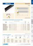 85 Токарный резец Pramet SRSCR/L для наружной обработки Каталог PRAMET 2016 Металлорежущий инструмент для точения фрезерования сверления на металлообрабатывающем станочном оборудовании Стр. 83