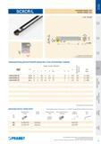 105 Токарный резец Pramet SCXCR/L для внутреннего растачивания Tools for internal turning Каталог PRAMET 2016 Металлорежущий инструмент для точения фрезерования сверления на металлообрабатывающем станочном оборудовании Стр. 103