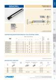 107 Токарный резец Pramet SDUCR/L для внутреннего растачивания Каталог PRAMET 2016 Металлорежущий инструмент для точения фрезерования сверления на металлообрабатывающем станочном оборудовании Стр. 105