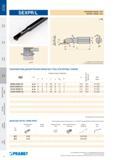 114 Токарный резец Pramet SEXPR/L для внутреннего растачивания Каталог PRAMET 2016 Металлорежущий инструмент для точения фрезерования сверления на металлообрабатывающем станочном оборудовании Стр. 112