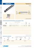 116 Токарный резец Pramet SSSCR/L для внутреннего растачивания Каталог PRAMET 2016 Металлорежущий инструмент для точения фрезерования сверления на металлообрабатывающем станочном оборудовании Стр. 114