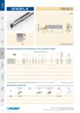 124 Токарный резец Pramet SVXCR/L-E для внутреннего растачивания Каталог PRAMET 2016 Металлорежущий инструмент для точения фрезерования сверления на металлообрабатывающем станочном оборудовании Стр. 122