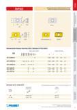 486 сменные многогранные пластины ФРЕЗЫ Pramet SAP16D для фрезерования прямоугольных уступов Каталог PRAMET 2016 Металлорежущий инструмент для точения фрезерования сверления на металлообрабатывающем станочном оборудовании Стр. 89