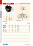 487 ФРЕЗЫ Pramet S90AP16D для фрезерования прямоугольных уступов SQUARE SHOULDER AND SLOT Milling CUTTERS Каталог PRAMET 2016 Металлорежущий инструмент для точения фрезерования сверления на металлообрабатывающем станочном оборудовании Стр. 90