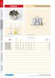505 ФРЕЗЫ Pramet S90SO09 для фрезерования прямоугольных уступов Каталог PRAMET 2016 Металлорежущий инструмент для точения фрезерования сверления на металлообрабатывающем станочном оборудовании Стр. 108
