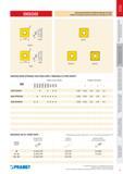 506 ФРЕЗЫ Pramet S90SO09 для фрезерования прямоугольных уступов INSERTS FOR SQUARE SHOULDER AND SLOT Milling CUTTERS Каталог PRAMET 2016 Металлорежущий инструмент для точения фрезерования сверления на металлообрабатывающем станочном оборудовании Стр. 109