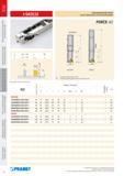 515 Фрезы Pramet с режущими сменными пластинами Каталог PRAMET 2016 Металлорежущий инструмент для точения фрезерования сверления на металлообрабатывающем станочном оборудовании Стр. 118