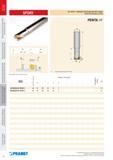 561 Концевые фрезы ФРЕЗЫ Pramet SPD09 HFC ДЛЯ ВЫСОКИХ ПОДАЧ HIGH FEED Milling CUTTERS Каталог PRAMET 2016 Металлорежущий инструмент для точения фрезерования сверления на металлообрабатывающем станочном оборудовании Стр. 164