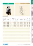 880 Расточные головки Pramet для чистовой обработки A75 HEADS FINISHING Каталог PRAMET 2016 Металлорежущий инструмент для точения фрезерования сверления на металлообрабатывающем станочном оборудовании Стр. 81