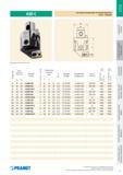 884 Расточные головки Pramet для чистовой обработки A90-C HEADS FINISHING Каталог PRAMET 2016 Металлорежущий инструмент для точения фрезерования сверления на металлообрабатывающем станочном оборудовании Стр. 85