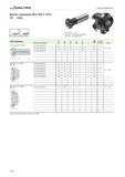 1750 Торцевое фрезерование Фрезы торцовые Walter Mini-KW F 2233 SP 1204 Хвостовик по DIN 1835-B угол в плане к 45° пластины с 4 режущими кромками пластины с задним Каталог WALTER 2012 Режущий инструмент и инструментальная оснастка Стр. F100