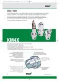 380 Оснастка Widia для металлорежущих станков Система крепления KM4X с 4-мя отверстиями обеспечивает в три раза большее сопротивление изгибу Каталог WIDIA 2012 Новый металлорежущий инструмент и инструментальная оснастка Цельные и сборные фрезы Метчики Обработка отверстий Точение на металлообрабатывающем оборудовании Стр. E2