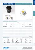 52 Токарный резец Pramet для наружной токарной обработки на станках Правого и левого исполнений Каталог PRAMET 2014 на русском языке Токарная обработка Точение Отрезка Обработка канавок Нарезание резьбы Стр. 51
