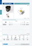 53 Сменные головки Pramet Токарный резец для наружной токарной обработки на станках Правого и левого исполнений Размеры Каталог PRAMET 2014 на русском языке Токарная обработка Точение Отрезка Обработка канавок Нарезание резьбы Стр. 52