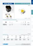 58 Токарный резец Pramet для наружной токарной обработки на станках Правого и левого исполнений Размеры Каталог PRAMET 2014 на русском языке Токарная обработка Точение Отрезка Обработка канавок Нарезание резьбы Стр. 57