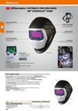 100 Hoffmann Group 51 3M mSpeedglas' AUTOMATIC WELDING MASK 3M SPEEDGLAS 9100X Increased mechanical strength to EN 175 class B Continuous protection Каталог HOFFMANN GROUP 2020 Средства индивидуальной защиты органов зрения дыхания кожи СИЗ от поражения электрическим током шума Защитные перчатки Очки Специальная одежда Стр. 100