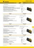 1213 Kennametal HexaCut 30° Чугун Рекомендации по выбору картриджей Черновая обработка 5,5 Для глубины резания <8 мм и достижения шероховатости поверхност Каталог KENNAMETAL 2018 Режущий инструмент для обработки отверстий в металлах и сплавах Быстрорежущие метчики и раскатники Сборные фрезы с СРП и твердосплавные Стр. S95