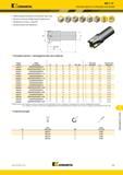 1319 Kennametal Mill 1-14 Концевые фрезы со сменными пластинами Превосходные возможности врезания под углом Высокое качество обработанной поверхности Обра Каталог KENNAMETAL 2018 Режущий инструмент для обработки отверстий в металлах и сплавах Быстрорежущие метчики и раскатники Сборные фрезы с СРП и твердосплавные Стр. T49